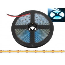 LED juosta COB 12V 9.6W/m nehermetiška IP20 šaltai balta 1m 